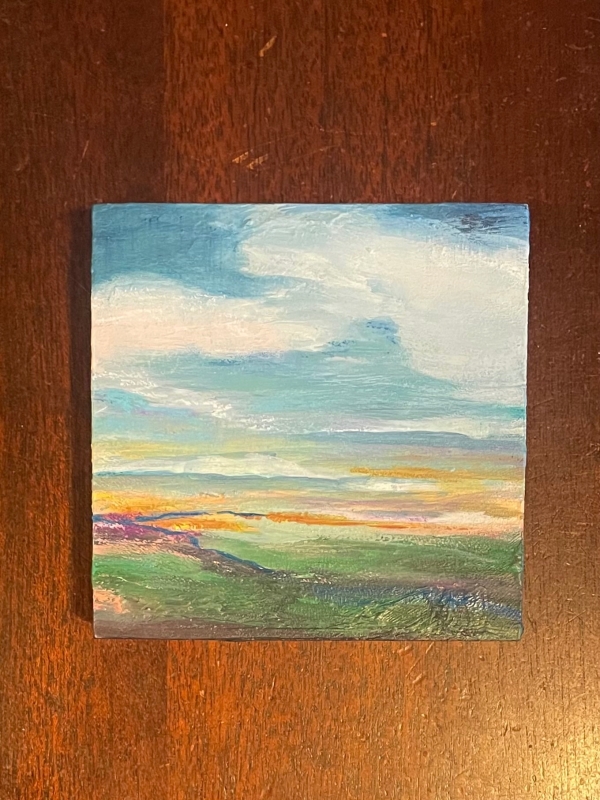 Spring Sky by artist Christine James